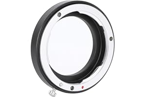 ARCHUU Anillo Adaptador de Lente de cámara, aleación de Aluminio AI-M42 Convertidor de Lente de Apertura Manual para Nikon AI para monturas M42 Cuerpo de cámara
