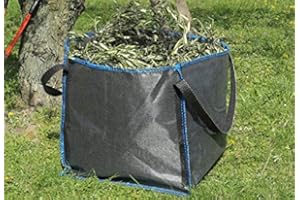 PROMO lot de 3 sacs de jardin 250 L – Jardisac très résistant avec poignées, ramassage et transport des déchets verts de jardin (feuilles, branches, herbe…) BAGUTIL par SO BAG France