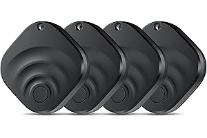 TIMU 2025 New Smart Air Tracker for iOS or Android, 2 in 1 Bluetooth tracker Tag Works on Google and Apple's "Find My" app, 2 Years of Use, IP67 Waterproof Key Finder/Item Finder/Luggage Tracker[Tagigo]