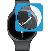 Teknoft Samsung Galaxy Watch 8 44mm i&ccedil;in 2'li Paket (2 Adet) Kolay Kurulum Otomatik Hizalama Aparatlı Şeffaf 9H Sertliğinde G