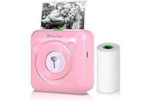 mingqian A6 Mini imprimante de poche HD 304DPI Imprimante thermique sans fil BT Image Photo Étiquette Mémo Notes Papier de reçu de journal Autocollant d'imprimante instantanée Fonction photo AR Impres