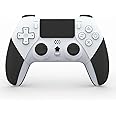 Wireless Pro Controller Compatible with PS4 /PS4 Pro/PS4 Slim Console, Gaming Remote with Built-in 800mAh Rechargeable Battery/Precise Joystick/Audio/Turbo/Advanced Buttons Programming
