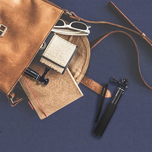 APEMAN Einbeinstativ VerlÃƒÂ¤ngerungsstange Selfie Stick fÃƒÂ¼r apeman Actionkamera A66/A60/A70/A80 und Smartphones