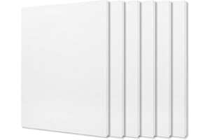 BXI Lot de 6 panneaux d'absorption acoustique haute densité - Carreaux en feutre acoustique pour décoration de plafond et mur - 400 x 300 x 9 mm