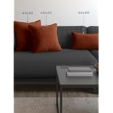 Demor Home Soft Series Kırlent Kılıfı, 50x30 cm, Kiremit Rengi