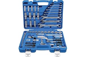 BGS set di chiavi a bussola 6,3 (1/4) e 10 (3/8), in pollici, 92 teilig, 1 pcs, 2299