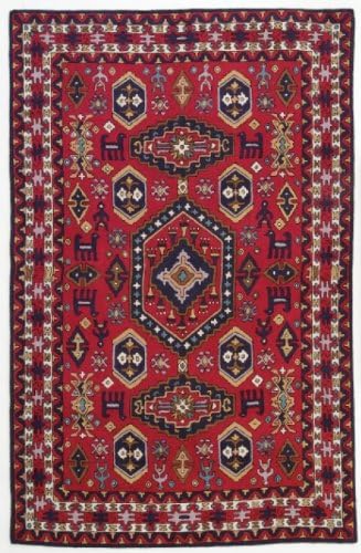 Zaida 1-Piece 150 x 90 cm Wool/ Cotton Kilim Rug