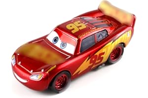 Modelo McQueen CBOSNF 7CM Mcqueen Coches de Juguete,Coche Juguete,Toy Cars Carreras,Modelo de Juguete de Coche Caja para Autos Serie Circuito Coches con Temática de Juguetes para Padres Niños
