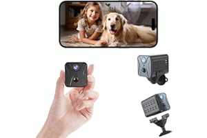 JAVISCAM Mini Kamera,2K Kamera überwachung innen,Full HD Überwachungskamera,Mini Kamera Live Übertragung Handy APP,Lange Standby WiFi Kamera,mit Bewegungsmelder und Nachtsicht für Startseite Büro Sicherheit