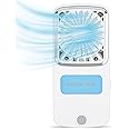 Arctic Air Portable Fan, Pocket Chill Handheld Mini Fan, Rechargeable Personal Air Cooler with Hydro-Chill Technology, 3 Speeds & Built-in-Kickstand, Cordless for Travel, Indoor or Outdoor Use