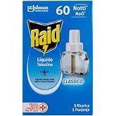 Raid &reg; Elektrikli sıvı, 135 gece, sivrisineklere ve kaplanlara karşı yedek par&ccedil;alar, 45 gece i&ccedil;in 3 yedek paket