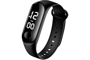 GENERIC Kids Smart Watch Unisex Silicone Band Wrist Watches Waterproof Fashion Digital Sports Fitness Pedometer Sleep Tracker for Christmas