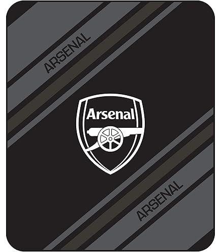 Arsenal FC Bliksem dekbedovertrekset (Einzelbett) (Rood/Wit
