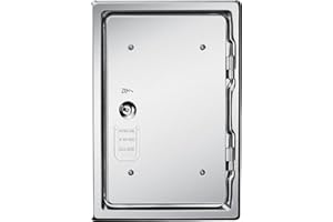 UPMANN GmbH & Co. KG, Rietberg Schornstein-Kamin-Reinigungstür, 250 x 300 mm, Edelstahl