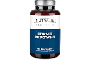 Potasio - Citrato de Potasio - 2880mg - 180 Comprimidos - Músculos - Elemento Potasio +1000mg - Potassium Citrate - 180 Comprimidos Nutralie
