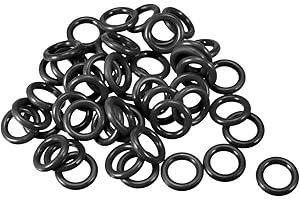 TA-VIGOR 50Pcs Nitrile Rubber O-Rings, 11mm OD 8mm ID 1.5mm Width Rubber Washers Spacer O-Rings Gasket kit, Metric Sealing Gasket for Hose, Faucet, Automotive, Plumbing