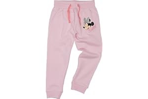 UNITED LABELS Disney Minnie Mouse Jogginghose für Mädchen Kinder Trainingshose Sweathose Hose Rosa