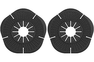 TUMOTSIT Car Windshield Wiper Arm Hole Protection, 2 PCs Front Wiper Guards Silicone Pad, Windshield Wiper Arm Hole Silicone Dust Cover, Front Wiper Guards Silicone Pad Wiper Arm Hole Protection Pad Cars