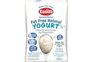 EasiYo Fat Free Natural Yogurt Mix - 140g