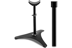 Zonon Metal Adjustable Farrier Stand Blacksmith Farrier Horse Hoof Stand Height Farrier Stand for Horses Black Horse Hoof Trimming Tools (Metal Triangular Base)