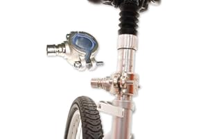 WALKY DOG Attacco per bicicletta con mascella di ricambio per cani Walky