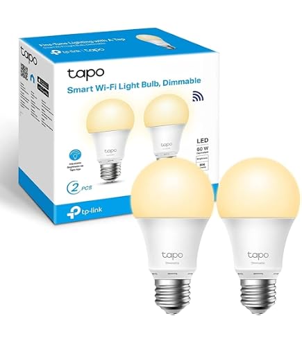 Ampoules LED Connectées Xiaomi - 2 Ampoules E27 Blanc Chaud 2700K - 810 Lumens - Neuf