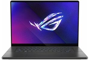 Asus ROG Zephyrus G16 2024 GU605MI-QR045 - Ordenador Portátil Gaming de 16" Full HD (32 GB RAM, 1 TB SSD, Nvidia Geforce RTX 4070, Sin Sistema Operativo) Color Negro - Teclado QWERTY Español