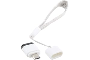 TOPIKY Uniwersalny Pilot Zdalnego Sterowania do Smartfona, Adapter na podczerwień z Systemem Android do urządzeń Gospodarstwa Domowego - TV/DVD-Player/Set-Top-Box/klimatyzacja/projektor/światło/wentylator (micro USB do telefonów komórkowych)