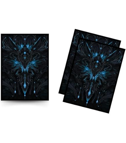 Qindaiwen Card Deck Box For Trading Cards, MTG Deck Box Fits 100 Single Sleeved Cards, PU Leather Strong Magnet Card Deck Case Holder For Magic Commander TCG CCG, Cute Raccoons