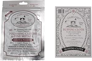 Cape Cod 5514 Paño de Pulido, 12 x 12 Pulgadas