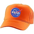 ALLNTRENDS Adult Trucker Hat NASA Embroidered Space USA Spaceship Cap Adjustable Snapback