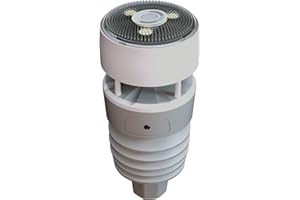 Ecowitt Wittboy Stazioni Meteorologiche con Sensore Esterno Wireless, Previsioni per Stazioni Meteo 7 in 1 per Giardino Domestico Fattoria, Alimentazione Solare, Accessorio, Non Utilizzabile Da Solo