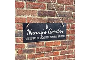 SNOBS GIFTS Nanny's Garden Sign | Nanny's Garden Plaque