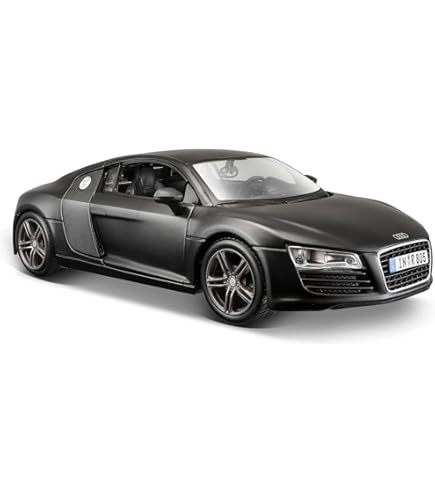 Audi 5012118431 Model Car 1:43 Miniature R8 Coupé Model, Blue
