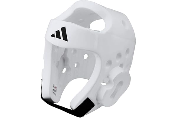 adidas WT Taekwondo Protection de tête en Mousse trempée pour Arts Martiaux Protège Unisexe