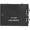 Controller Stage, 512-Channel USB to DMX DMX512 LED Light DMX Stage Lighting Controller Channels Decoder Module