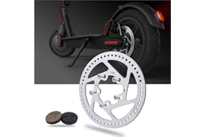 Yungeln Disque de frein 120 mm et 2 plaquettes de frein avec 5 trous pour accessoire trottinette électrique xiaomi m365 pro