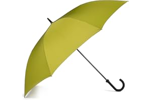 VOGUE - Paraguas largo elegante Golf XXL extra grande. Tejido Pongee. Apertura automática. Paraguas Anti-Viento (Wind Proof). Medida abierto: 131 cm. Peso: 705 gr.