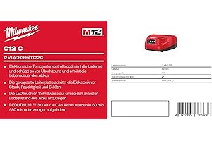 Ładowarka uniwersalna 12 V Milwaukee C12 C Milwaukee