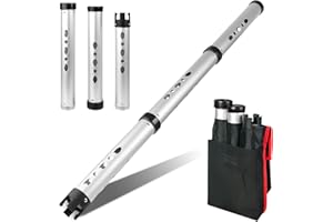 River Hill Golf Golf Ball Retriever, Aluminum Alloy Picker Upper Tube, Golf Balls Shagger Grabber, Ball Collector, Pickup Tool Device for Men Women