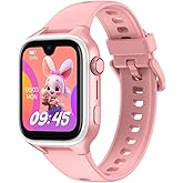 Buff Kids Watch Adventure 4.5G Sim Kartlı Akıllı &Ccedil;ocuk Saati GPS Konum Takibi G&ouml;r&uuml;nt&uuml;l&uuml; G&ouml;r&uuml;şme (Pembe)