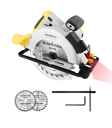 Lama Per Sega Circolare Da 185 X 20 Mm, Per Legno Con 40 Denti TCT Inclinati, Rivestimento Antiaderente PTFE E Taglio Laser Per Ridurre Il Rumore - Foto 9