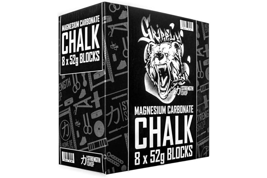 Strength Shop Magnesium Carbonate Chalk - case of 8 blocks