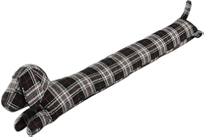 WISEPRO 36 Inch Under Door Draft Stopper, Cute Animal Style Door Draft Blocker, for Energy Save Soundproof and Light Block