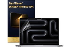 MasiBloom Matte Screen Protector for 2025 MacBook Pro 14-inch M5 Chip A3434 Frosted Anti Scratch 5H Filter Laptop Protector Accessories (2 Pcs)