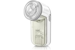Yashe Rasoir Anti Bouloche, Bouloche Appareil, Anti Bouloche Efficace, Alimenté par Piles, 2 Vitesses, Hauteur Réglable, Convient pour la Laine, Le Pull, Le Manteau, Gris