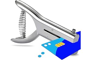 SRAYG Lochzange Einzelloch Locher 3 mm Einzellochstanze Metall Lochzange Papier Locher Hochleistungslocher als Schreibtischzubehör mit Mehrfachblattkapazität für A4 Papier,idealer Lochstanzer für Ordner uvm