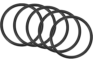 QUARKZMAN Nitrile Gomma O-Ring 43mm x 37mm x 3mm Guarnizioni di Tenuta Anelli Rubinetti Rotondo Guarnizione Rondella per Rubinetto Idraulica Riparazione Sigillatura Connessione, 10 Pezzi