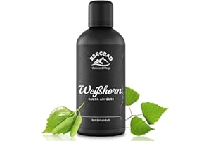 ‎BERGBAD BERGBAD Saunaaufguss BIRKE PUR 100ml Weißhorn - Natürlicher Sauna-Aufguss mit ätherischen Ölen