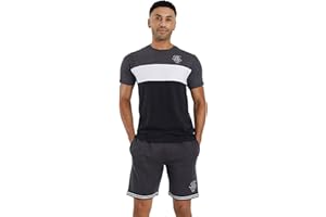 BRAVE SOUL Men's T-Shirt and Shorts Set - Casual Outfit with Short Sleeves and Comfortable Athletic Fit Two-Piece Activewear Set, Size- S to 2XL